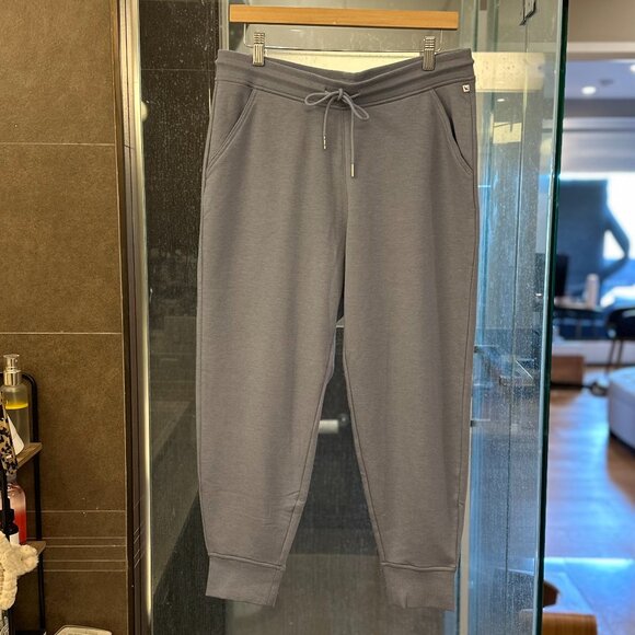 Eddie Bauer Cozy Camp High-Rise Cotton-Blend Fleece Jogger Pants (Purple Haze) - Picture 5 of 16